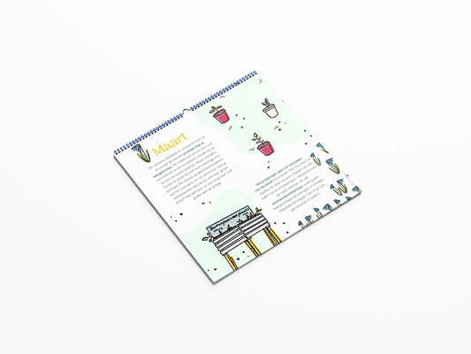 Biodiversiteitskalender | Jaarkalender Marvy Green