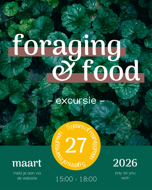 Excursie Foraging & Food | Vr 27/03