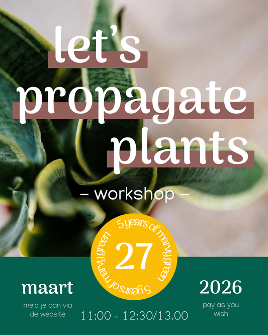 Workshop Propagating Plants | Vr 27/03