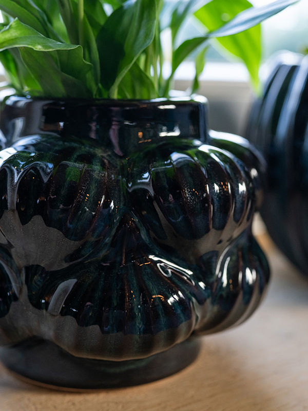 Plantenpot Sanah Petrol TS Handmade