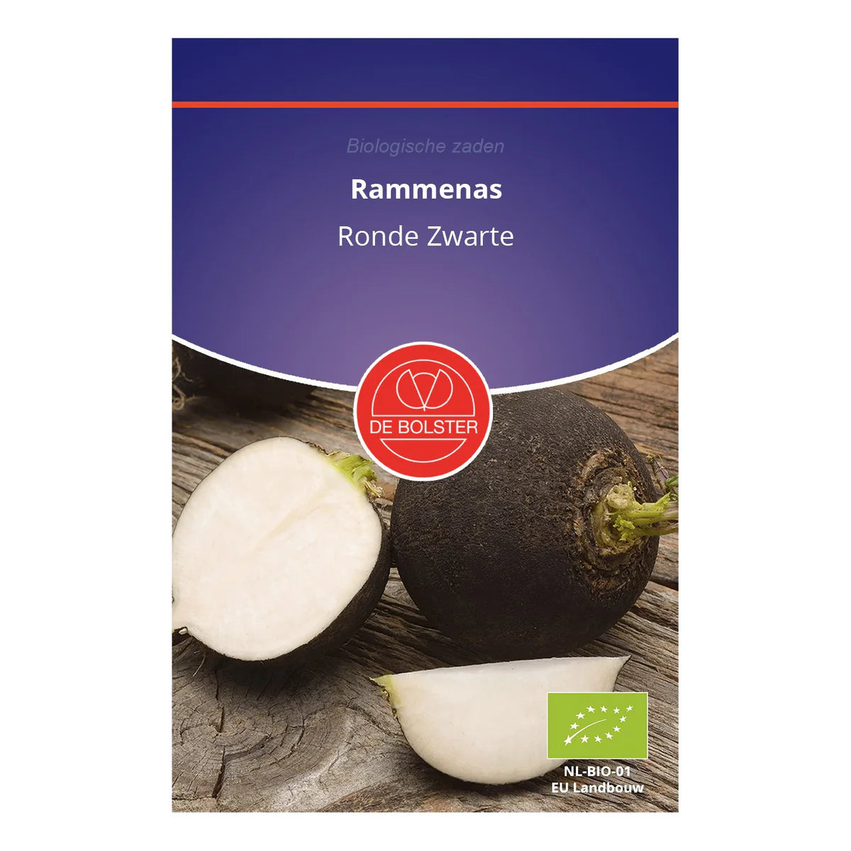 Rammenas 'Ronde Zwarte' De Bolster