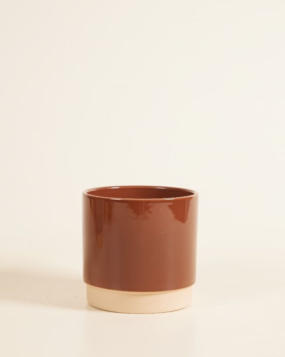 Plantenpot duo dusty terra