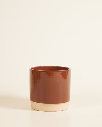 Plantenpot duo dusty terra