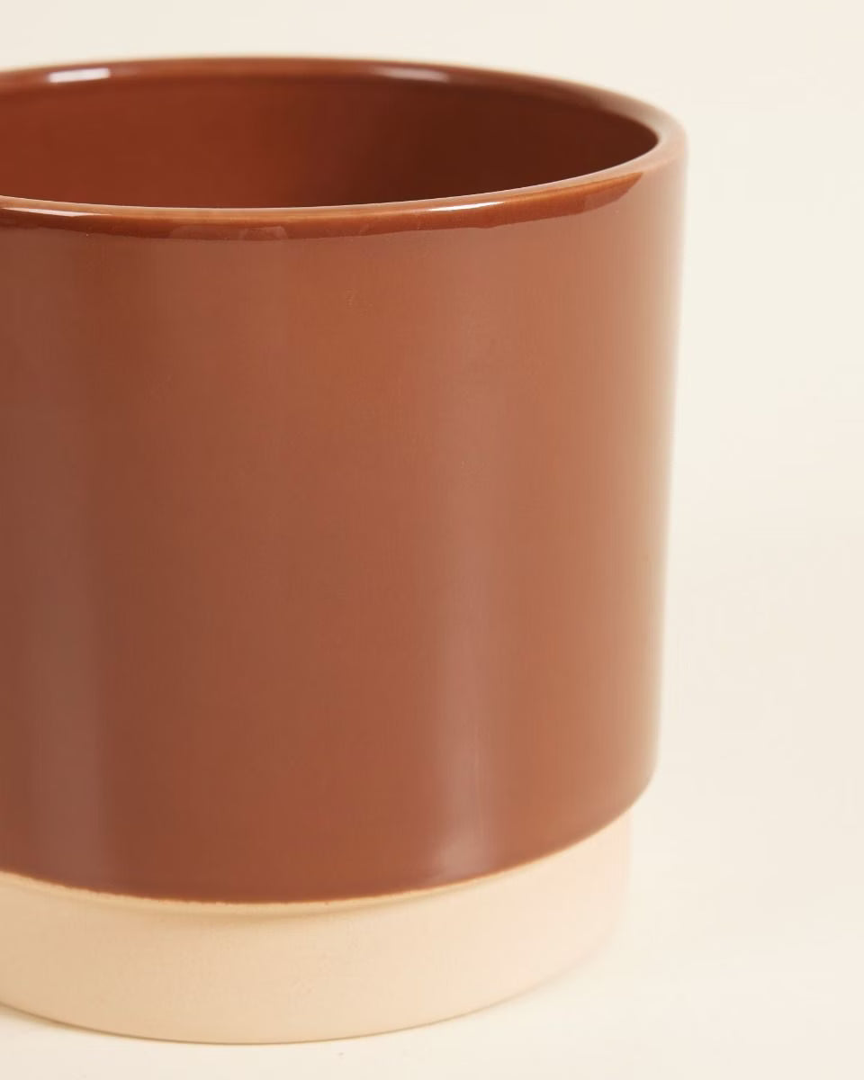 Plantenpot duo dusty terra