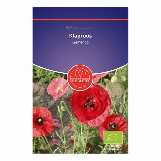 Klaproos 'gemengd' De Bolster