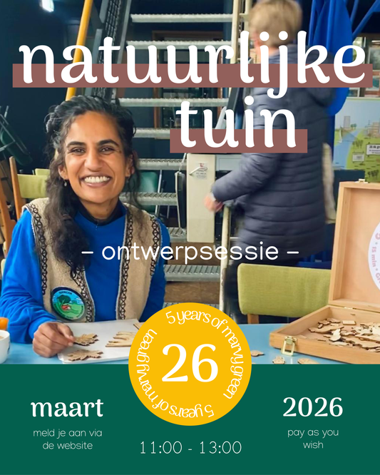 Ontwerpsessie natuurlijke tuin | Do 26/03