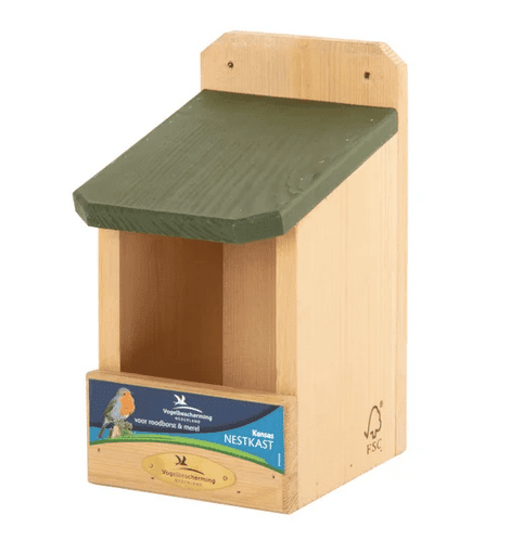 Nestkast Roodborst Kansas Vogelbescherming