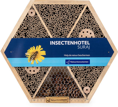 Insectenhotel Suraj 6-hoekig