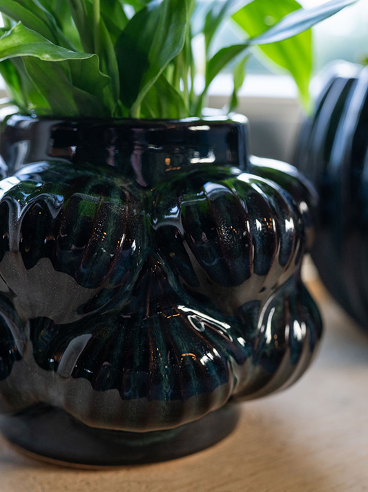 Plantenpot Sanah Petrol TS Handmade