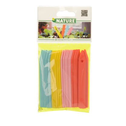 Steeketiketten 10cm 40st Nature