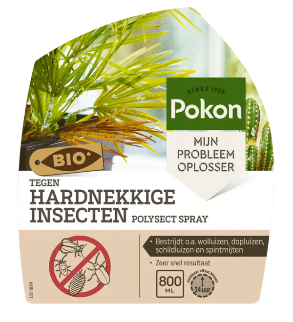 Bio Tegen Hardnekkige Insecten polysect spray 800ml Label
