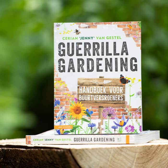 Boek Guerrilla Gardening van Cerian Jenny van Gestel