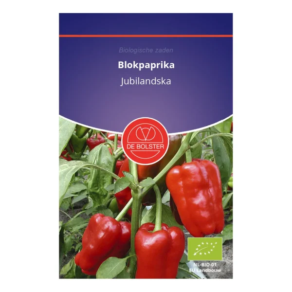 Blokpaprika 'Jubilandska' De Bolster